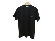 BALENCIAGA　バレンシアガ　Tシャツ　メンズS　ブラック　コットン　613969　2143200593304　【432】