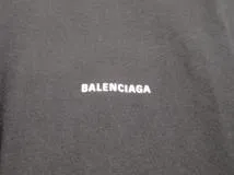 BALENCIAGA　バレンシアガ　Tシャツ　メンズS　ブラック　コットン　613969　2143200593304　【432】