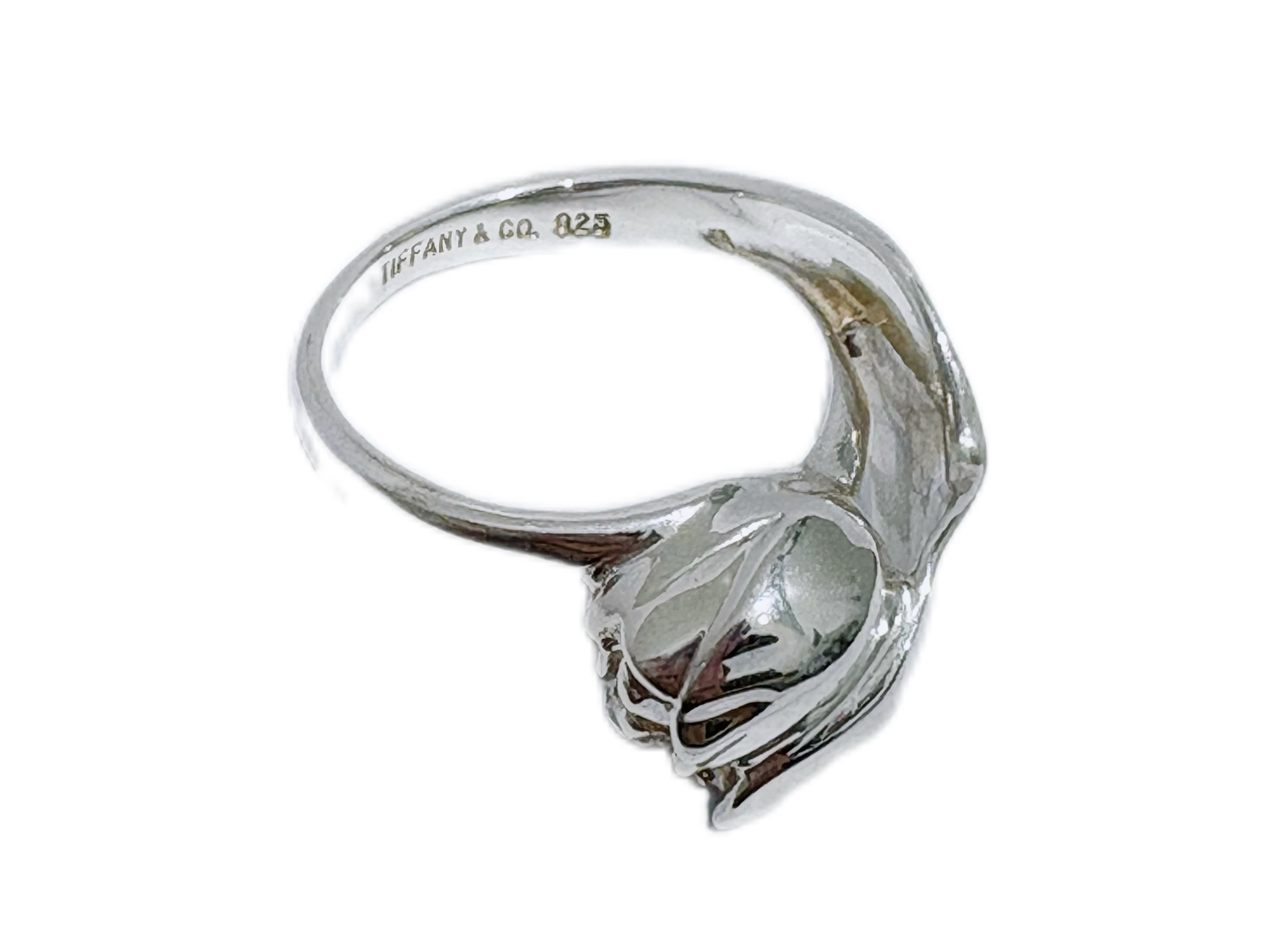 TIFFANY&CO ティファニー ジュエリー チューリップR リング 指輪 SV 約