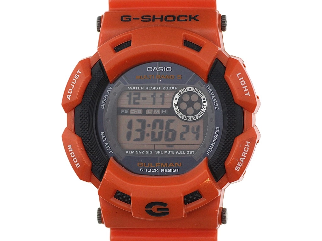 CASIO カシオ 腕時計 G-SHOCK Men in Rescue Orange GULFMAN GW