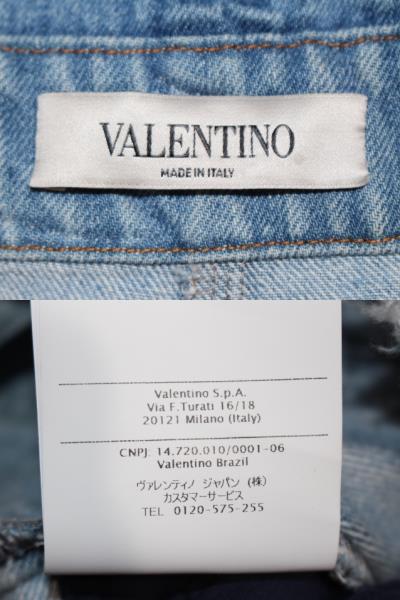 VALENTINO バレンチノ ヴァレンティノ デニムサロペット レディース25