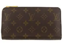 LOUIS VUITTON Louis Vuitton Zippy Wallet Monogram M41895 Fuchsia  
