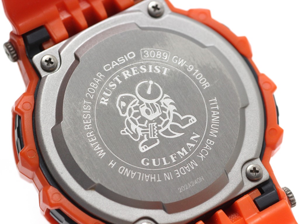 ⭐激レア⭐G-SHOCK GW-9100R-4 メン•イン•レスキューオレンジ
