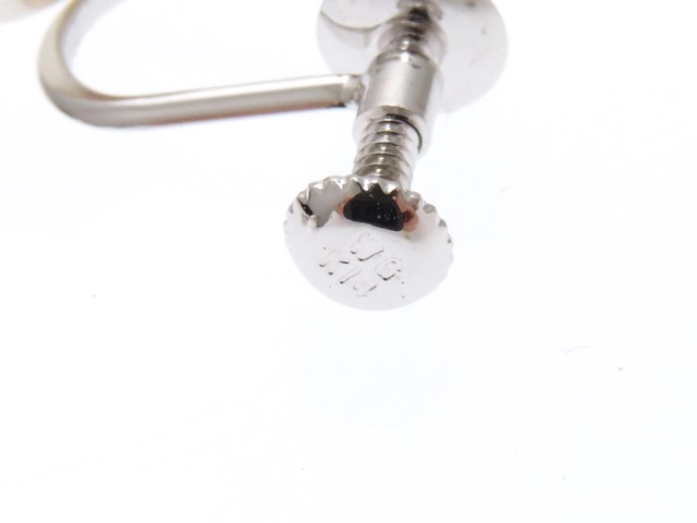 JEWELRY　ノンブランドジュエリー　イヤリング　ホワイトゴールドK14　パール　約3.0ｇ【430】2147100496673