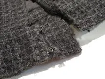 CHANEL　シャネル　ツイードスカート　レディース34　ブラック　シルク/リネン　P35435V25220　2148103748578　【200】