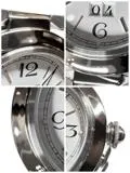 CARTIER カルティエ パシャC ビッグデイト ホワイト ステンレス W31044M7 メンズ 自動巻き 2148103928512 【432】