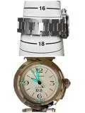 CARTIER カルティエ パシャC ビッグデイト ホワイト ステンレス W31044M7 メンズ 自動巻き 2148103928512 【432】