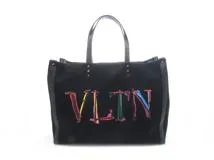 VALENTINO バレンチノ VLTN トートバッグ VY2B0A34GWU ブラック