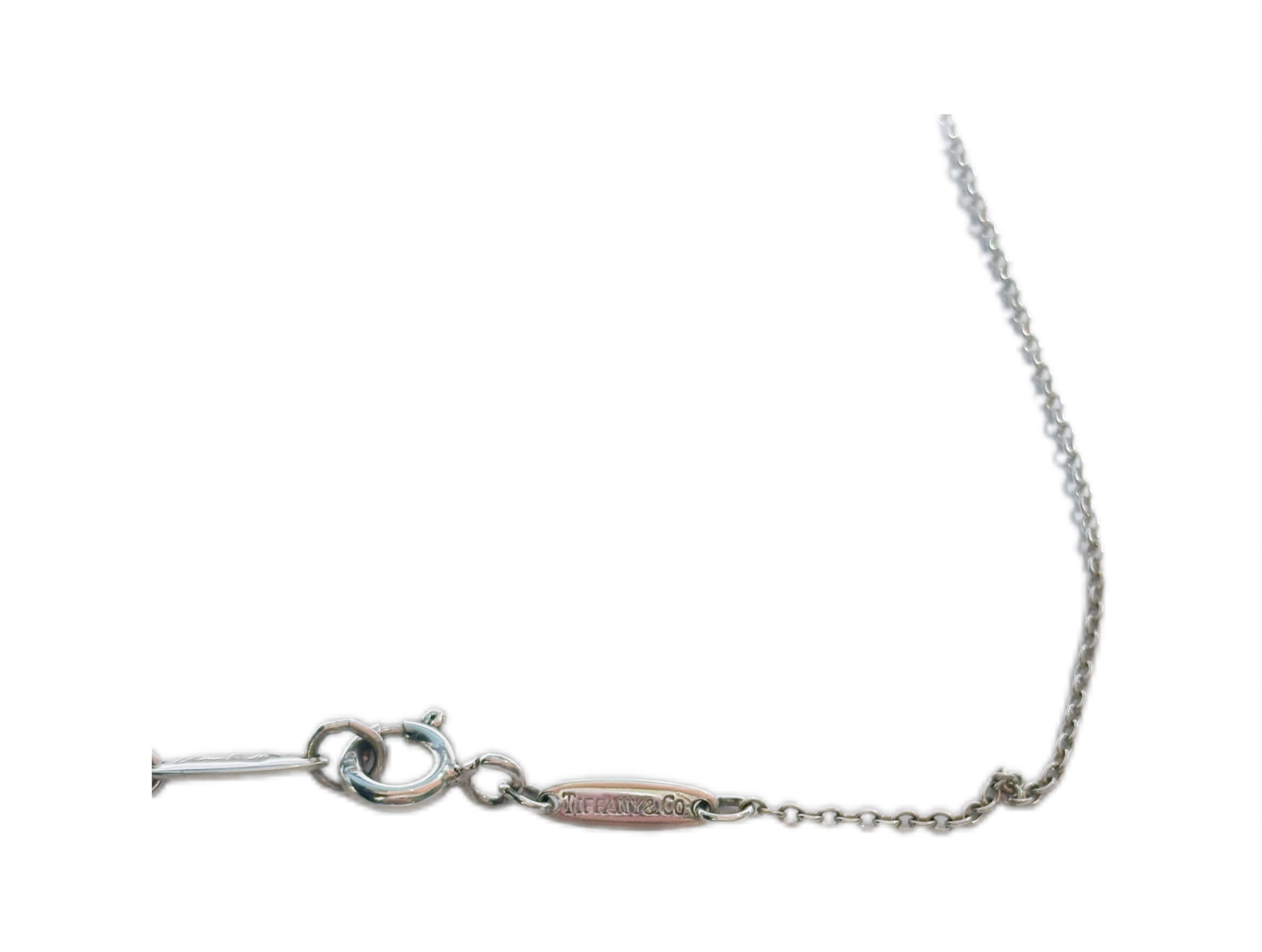 TIFFANY＆CO ティファニー ティアドロップNC ネックレス シルバー SV