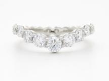 HARRY WINSTON　ハリー　ウィンストン　ウィンストン・トゥルーリー・バンドリング　プラチナPT950　ダイヤモンドD0.12　3.0g　#6号【432】2143000671851