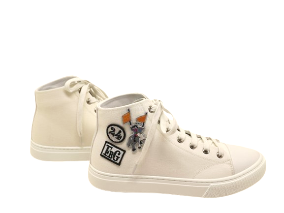 HERMES エルメス 靴 イリコ ハイカットスニーカー レディース37