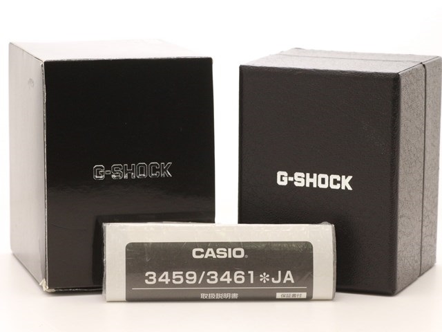 G-SHOCK 説明書 3459/3461 新品 緩く