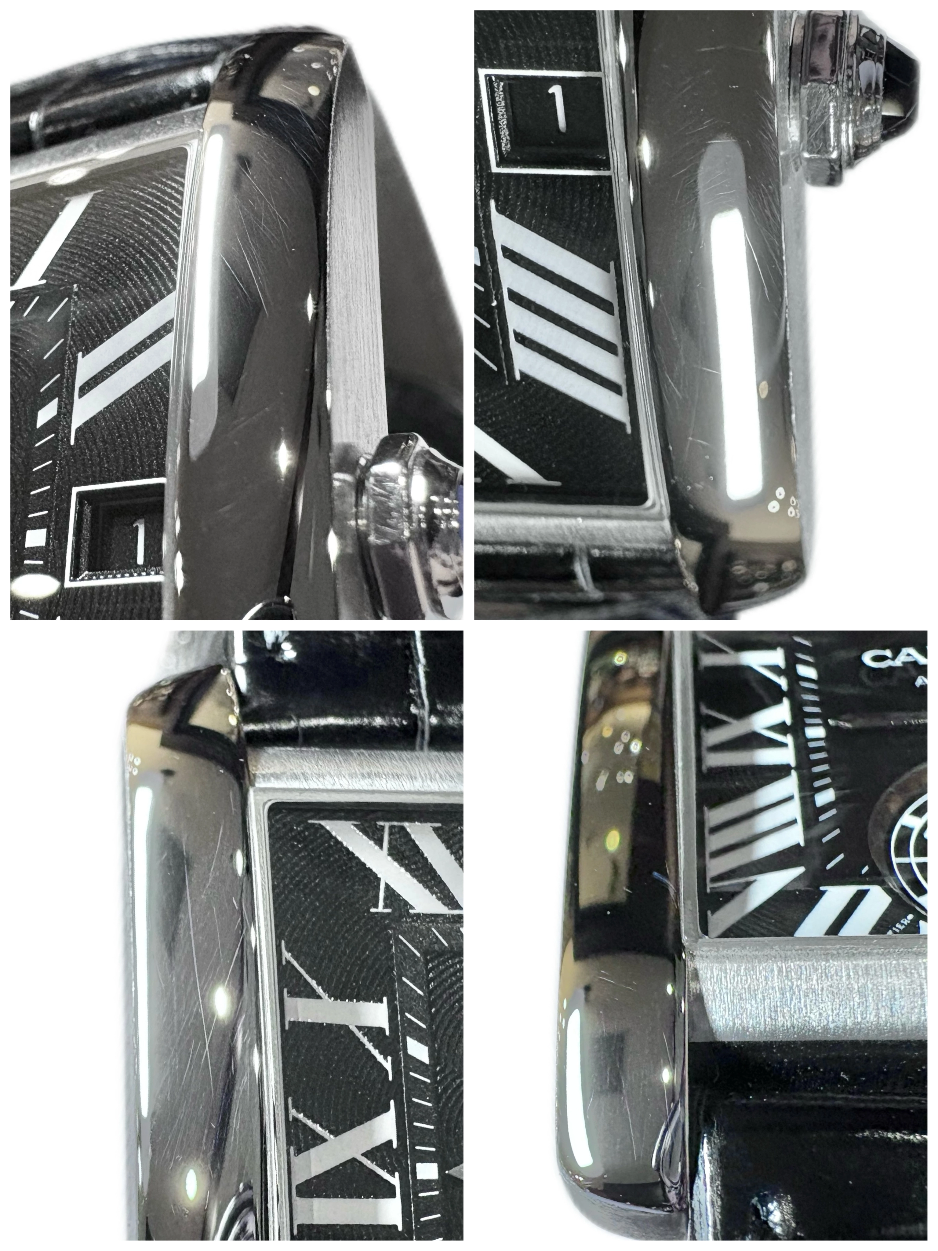 CARTIER カルティエ タンク MC LM ブラック ステンレス/革 W5330004 メンズ 自動巻き 2148103882043 【432】