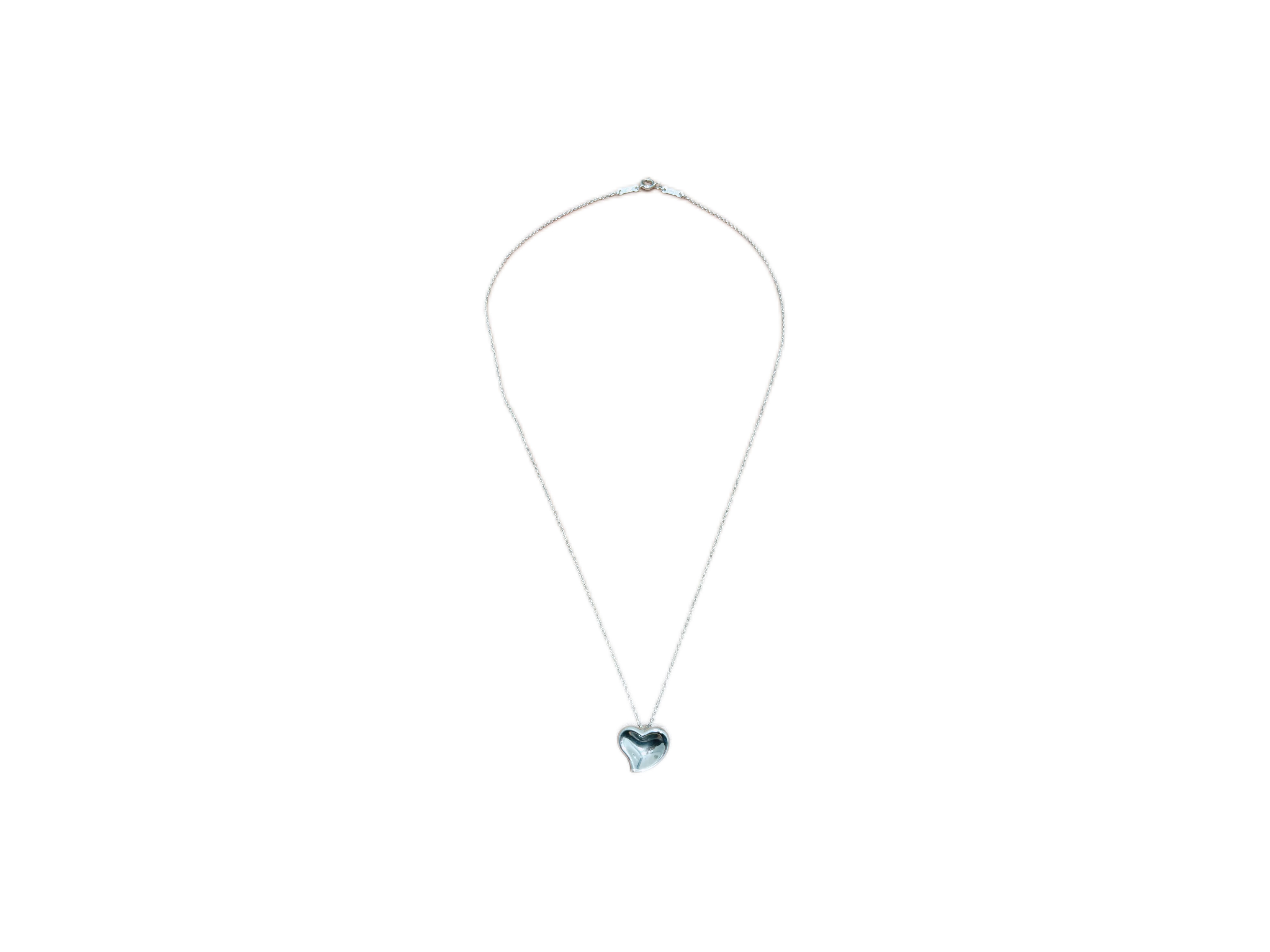 TIFFANY＆CO ティファニー カーブドハートNC ネックレス