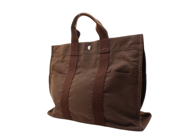 HERMES エルメス エールライン トートMM エルメス HERMES エールライントート MM グレー キャンバス