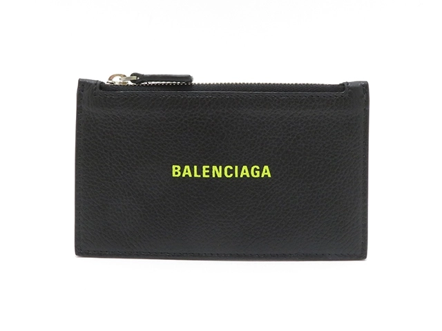 BALENCIAGA バレンシアガ サイフ・小物 カードケース ロゴコイン