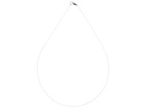 JEWELRY　ジュエリー　ネックレス　チェーン　K18ホワイトゴールド　約0.6g【207】2146000418198