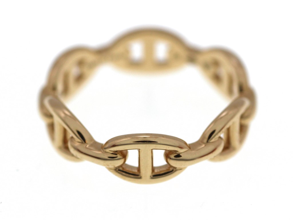 HERMES エルメス 指輪 リング シェーヌダンクル・アンシェネPM