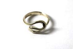 TIFFANY＆CO　ティファニー　オープンウェーブR/SV/3.0g/#8　【433】