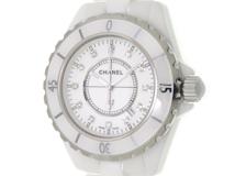 CHANEL　シャネル　時計　J12　H1628　レディース　クオーツ　ホワイト文字盤【431】2148103944277