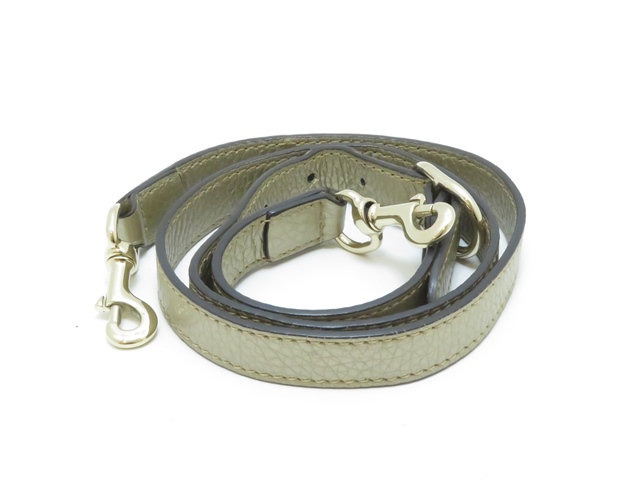 腕輪　ラグジュアリー GUCCI グッチ バンブー 2wayバッグ 336032 シャンパンゴールド