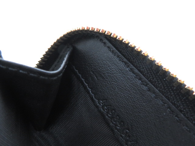 グッチ GGシマ コインケース 小銭入れ ブラック 449896 GUCCI グッチ 財布 レディース メンズ ブランド コインケース