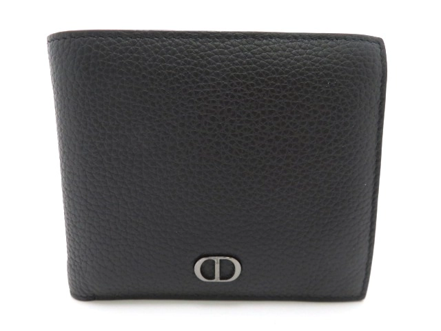 Dior ディオール CDアイコン 二つ折り財布 コインケース付きウォレット 