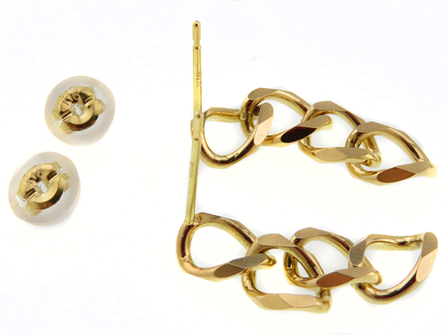 JEWELRY ジュエリー ピアス K18イエローゴールド 約2.4g