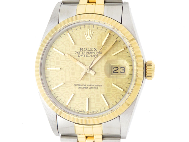 楽天市場】Rolex ロレックス 1601/3 デイトジャスト メンズ