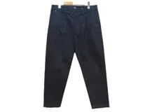 FENDI　フェンディ　ロゴパッチジーンズ　メンズ33/34　ネイビー　デニム　FLP287 AIZB　2143200600798　【432】