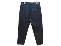 FENDI　フェンディ　ロゴパッチジーンズ　メンズ33/34　ネイビー　デニム　FLP287 AIZB　2143200600798　【432】