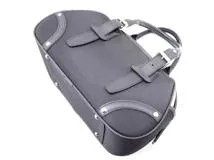 BURBERRY バーバリー チェック ボストンバッグ ミニ ブラック