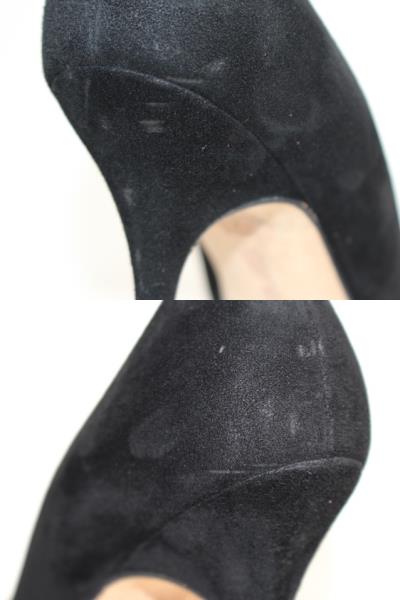 マノロブラニク キャロリン エナメル ポインテッドトゥ パンプス ブラック マノロブラニク MANOLO BLAHNIK キャロリン パンプス 35 黒