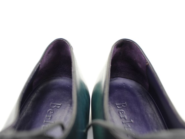 Berluti　アレッサンドロ　デムジュール　スウェード切替　紫　UK8.5 BERLUTI - Berluti アレッサンドロ デムジュール スウェード切替