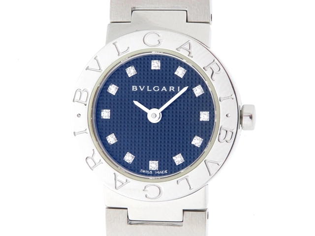 BVLGARI ブルガリ 時計 ブルガリブルガリ BB23SS １２Ｐダイヤ