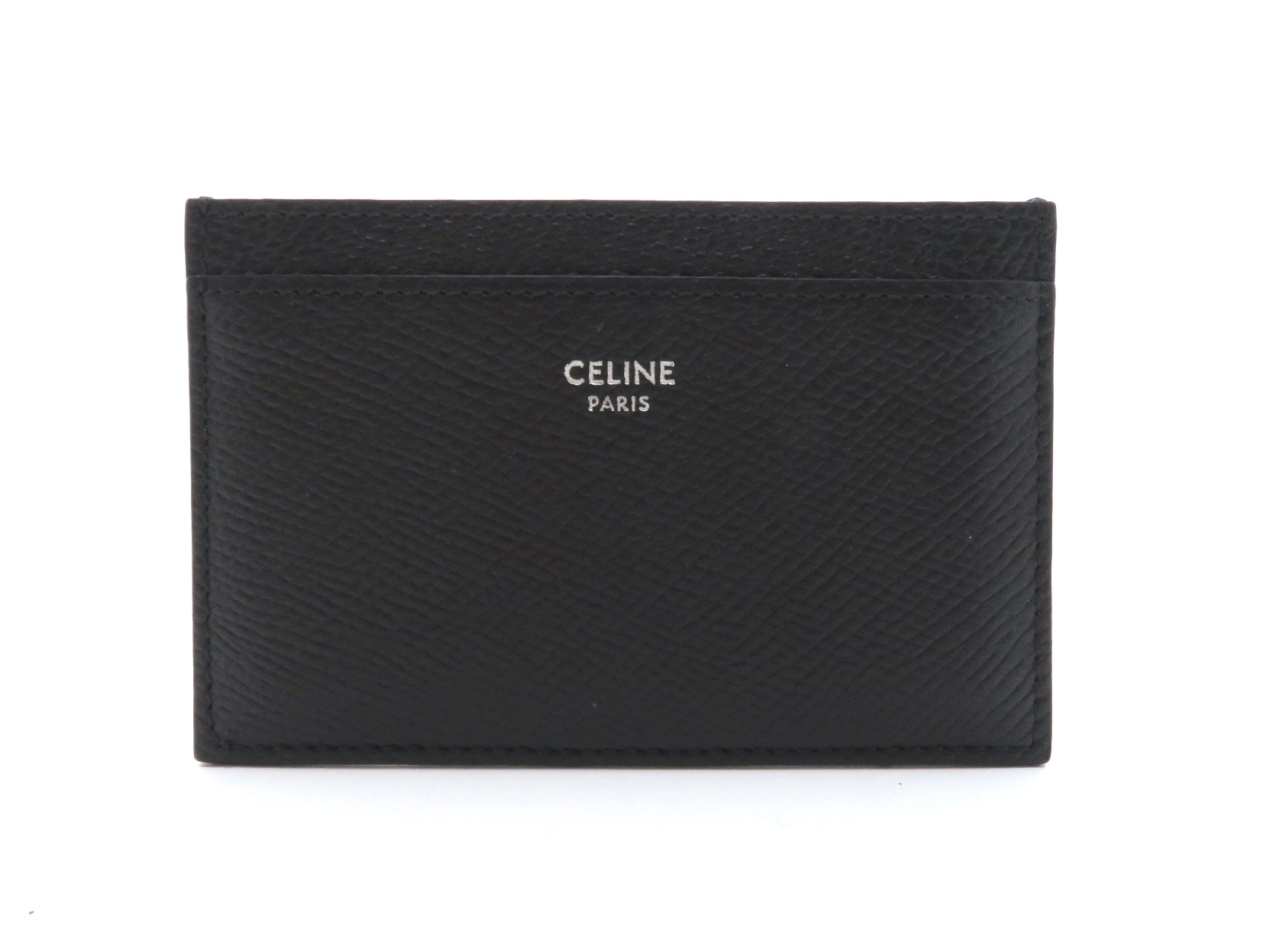 CELINE セリーヌ カードケース カーフ ブラック 【431】 の購入なら