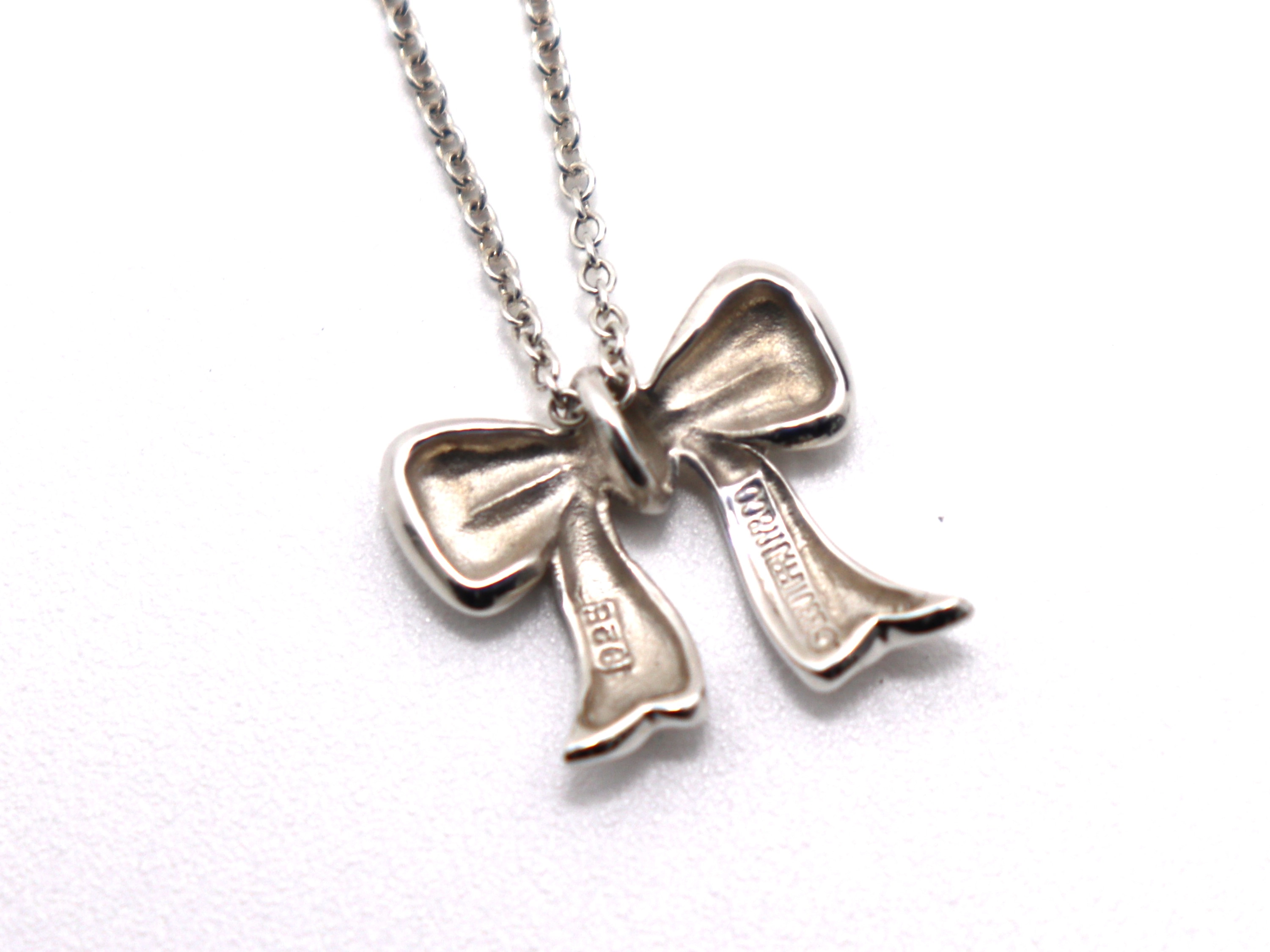 TIFFANY＆CO　ティファニー　ボウＮＣ　SV　2.7g　2148103932946　【471】　RE