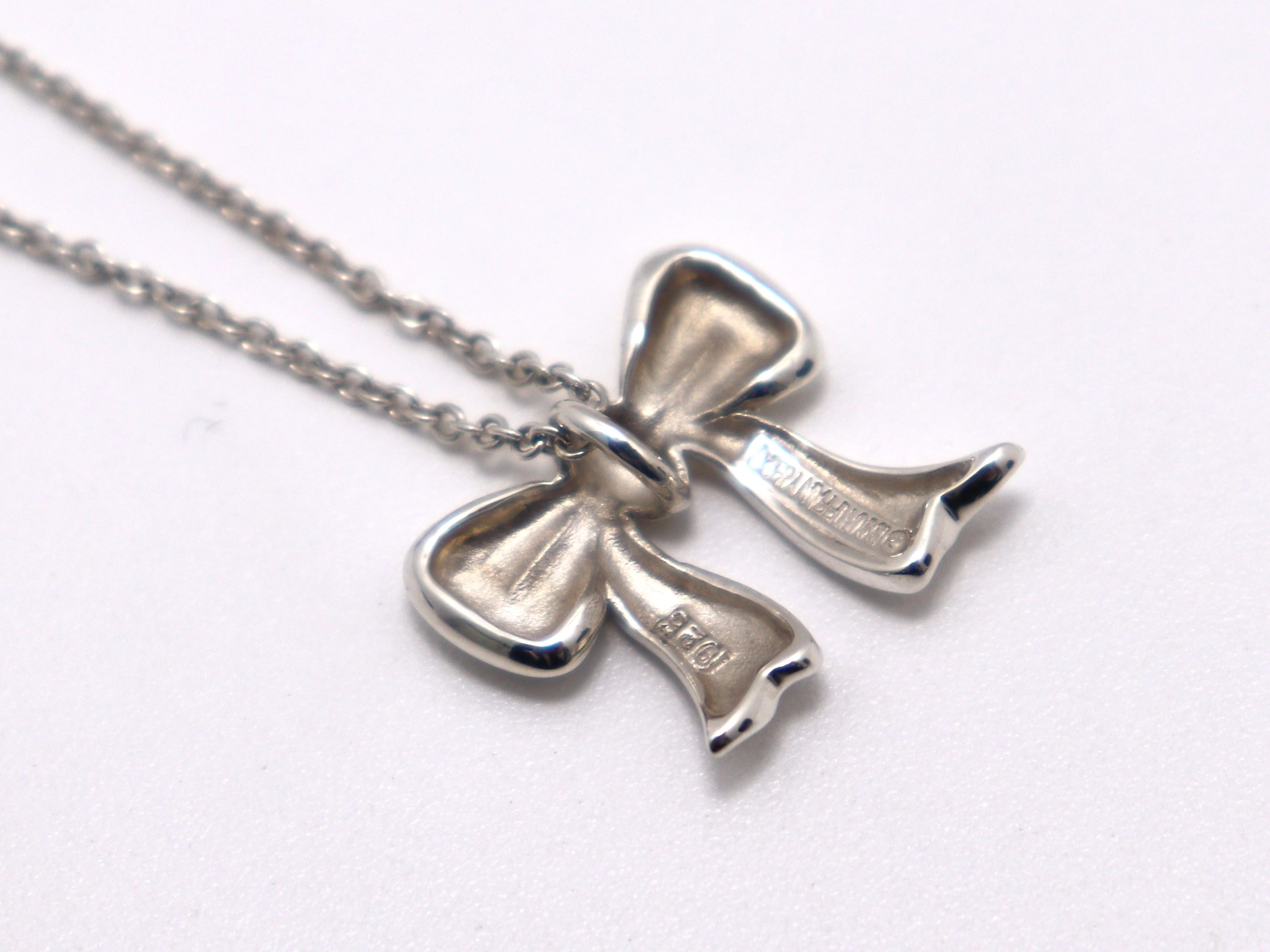 TIFFANY＆CO　ティファニー　ボウＮＣ　SV　2.7g　2148103932946　【471】　RE