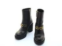 GUCCI グッチ 靴 ショートブーツ レディース36ハーフ(約23.5cm