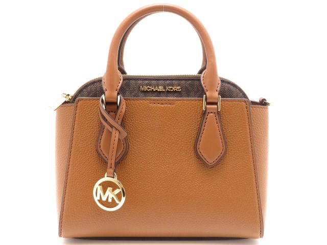 MICHAEL KORS マイケルコース 2WAYバッグ ブラウン レザー/PVC【431