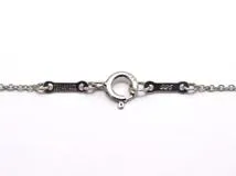 TIFFANY＆CO　ティファニー　オープンハートＮＣ　SV・シルバー　2.7g　2148103932977【471】ＲＥ