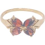 JEWELRY　ジュエリー　リング　K18 ゴールド　指輪　G　ガーネット　約1.8g　#12　2141200418818【208】