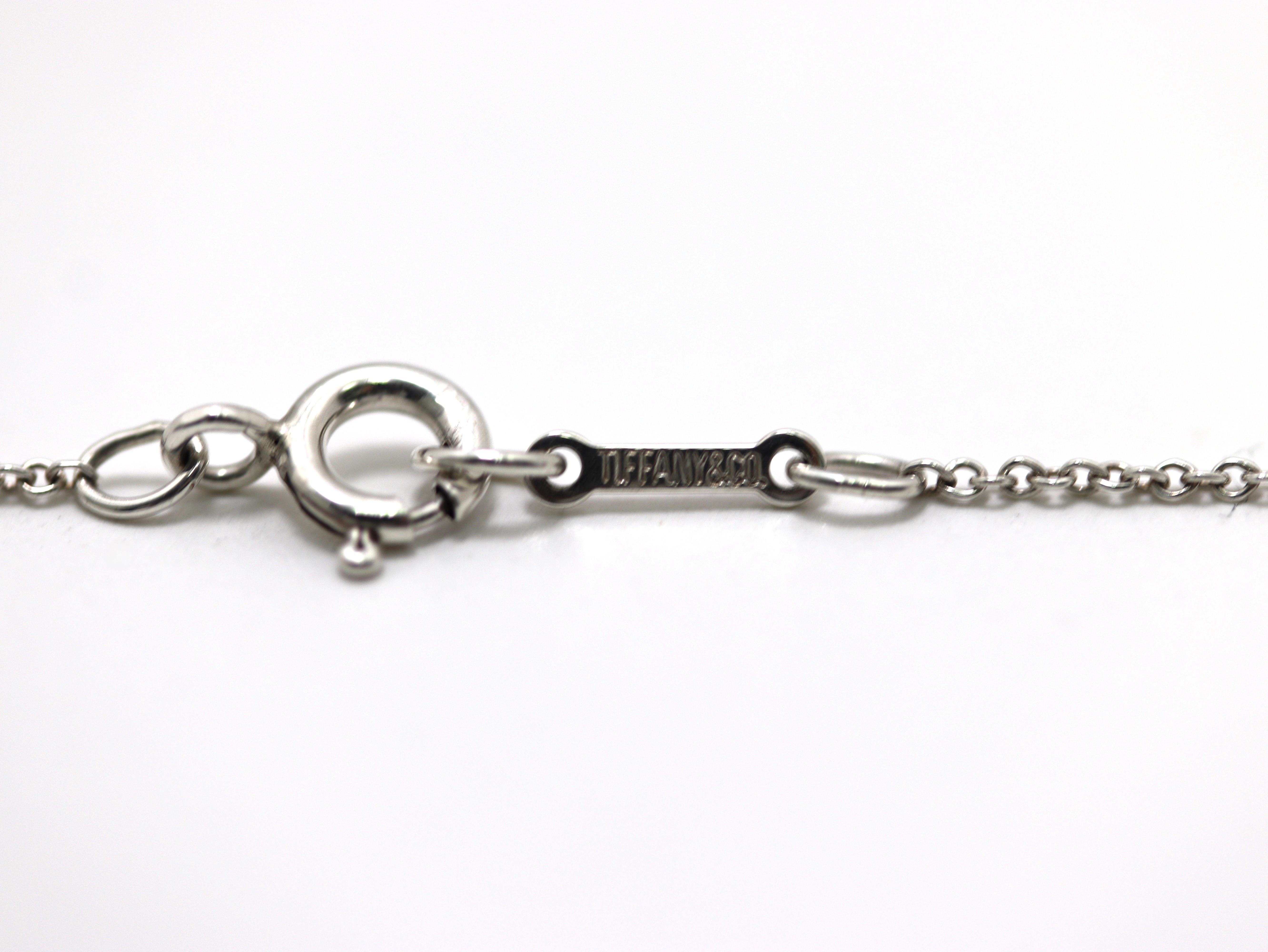 TIFFANY＆CO　ティファニー　ティアドロップＮＣ　SV　2.9g　2148103932939　【471】　RE