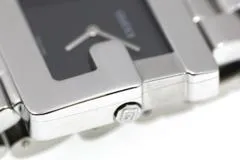 GUCCI グッチ 腕時計 3600M YA036303 ステンレス ブラック文字盤 クオーツ【472】SJ