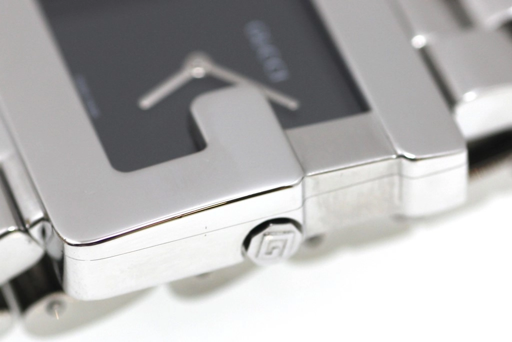 GUCCI グッチ 腕時計 3600M YA036303 ステンレス ブラック文字盤 クオーツ【472】SJ