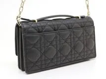 Dior ディオール ショルダーバッグ My Dior ミニバッグ ブラック