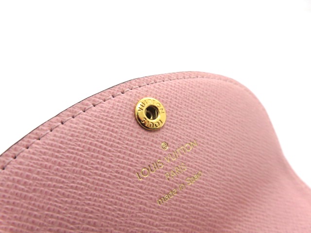 ルイヴィトン モノグラム ポルトモネロザリ コインケース ピンク 小銭
