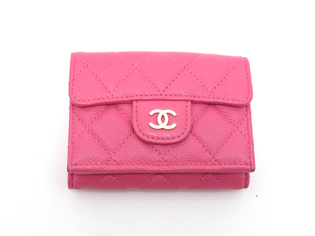 新品•未使用♡日本未入荷‼︎ CHANEL スモールウォレット ピンク♡-