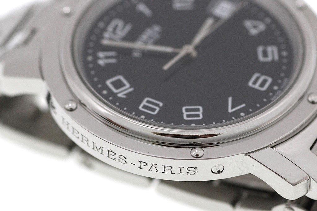 HERMES エルメス 腕時計 クリッパー CL6.710 ステンレススチール