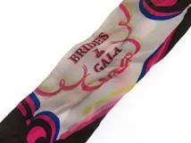 HERMES　エルメス　バッグアクセサリー　ツイリー　BRIDES de GALA　Shadow ブリッド ドゥ ガラ シャドウ　ピンク　シルク　【430】2143000682383